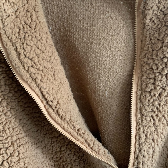 teddy zip up jacket - Picture 3 of 4